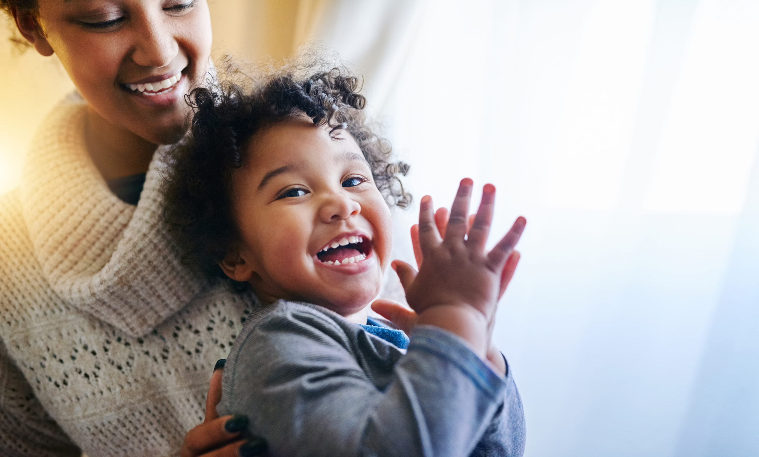 Shot of a mother bonding with her baby boy at home | Batelle